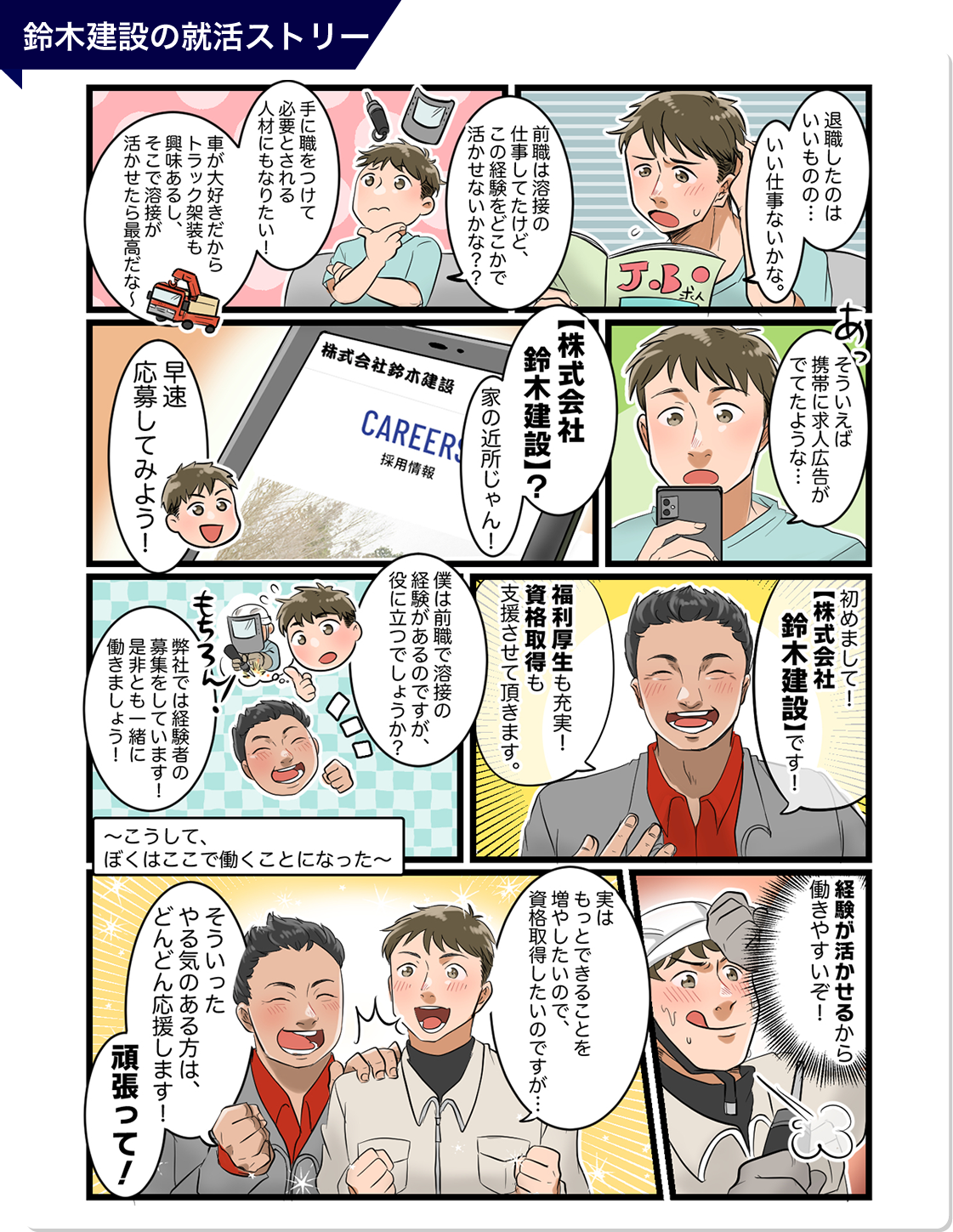 マンガで読む！就活ストーリー